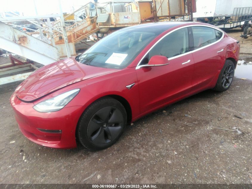 2018 TESLA MODEL 3 RANGE BATTERY - 5YJ3E1EA2JF030741