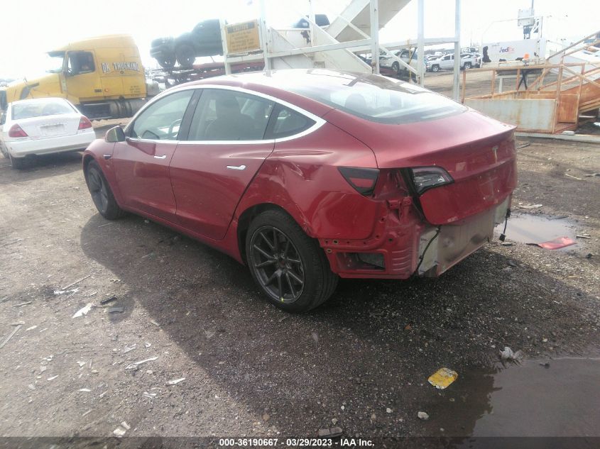 2018 TESLA MODEL 3 RANGE BATTERY - 5YJ3E1EA2JF030741