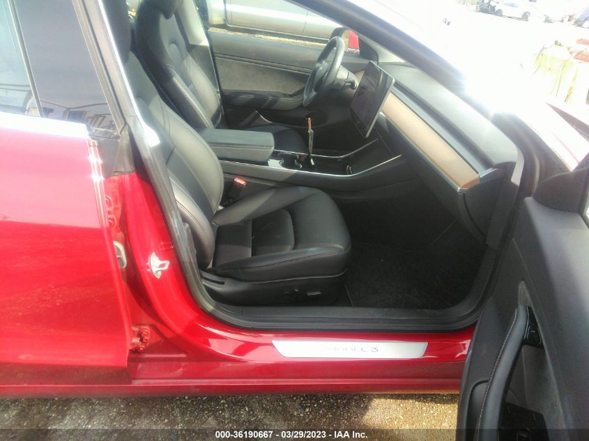 2018 TESLA MODEL 3 RANGE BATTERY - 5YJ3E1EA2JF030741