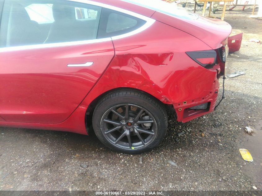 2018 TESLA MODEL 3 RANGE BATTERY - 5YJ3E1EA2JF030741
