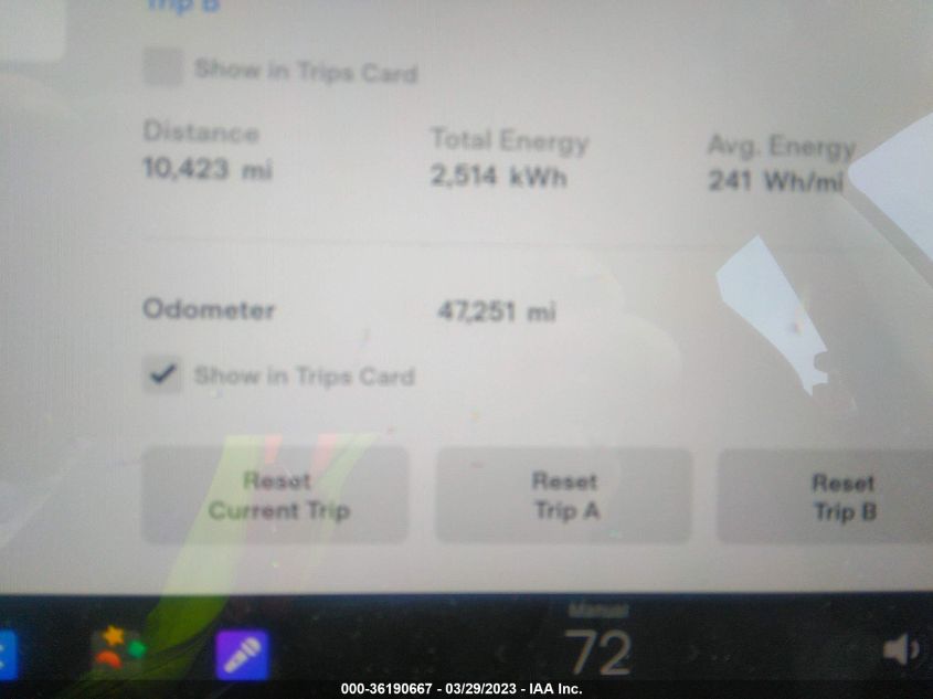 2018 TESLA MODEL 3 RANGE BATTERY - 5YJ3E1EA2JF030741