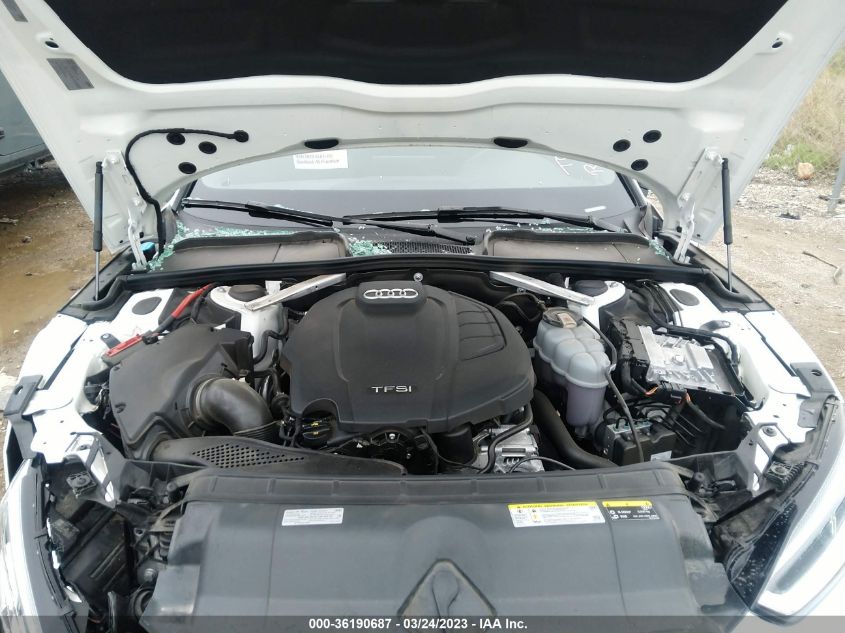 2019 AUDI A5 SPORTBACK PREMIUM PLUS - WAUENCF58KA077494