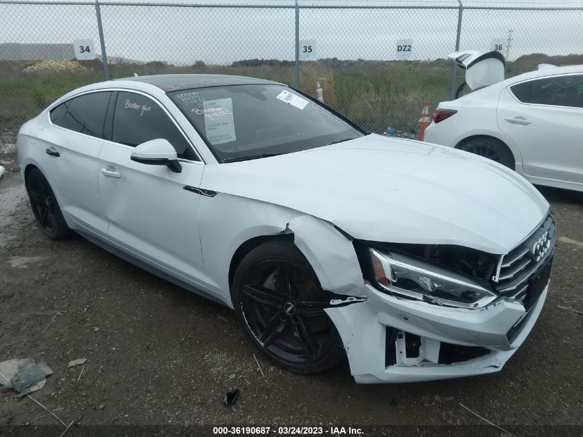 2019 AUDI A5 SPORTBACK PREMIUM PLUS - WAUENCF58KA077494