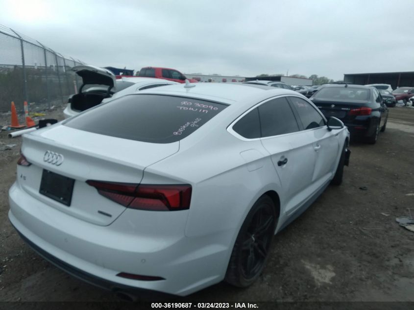 2019 AUDI A5 SPORTBACK PREMIUM PLUS - WAUENCF58KA077494