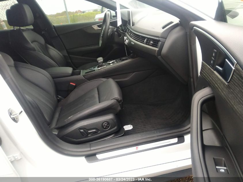 2019 AUDI A5 SPORTBACK PREMIUM PLUS - WAUENCF58KA077494
