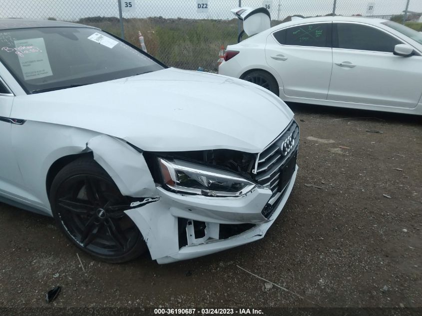 2019 AUDI A5 SPORTBACK PREMIUM PLUS - WAUENCF58KA077494
