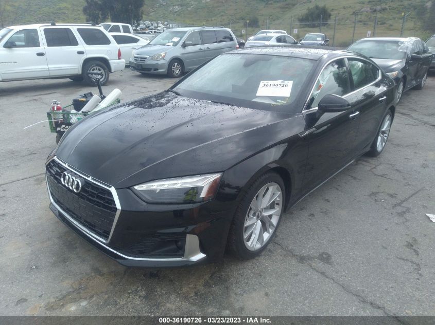 2020 AUDI A5 SPORTBACK PREMIUM PLUS - WAUCNCF50LA018125