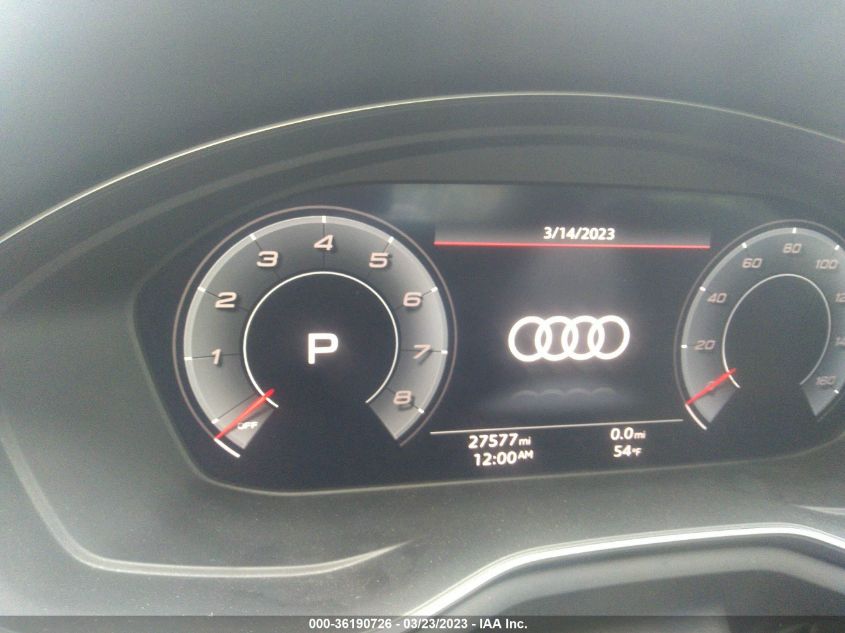 2020 AUDI A5 SPORTBACK PREMIUM PLUS - WAUCNCF50LA018125