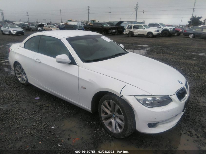 2013 BMW 3 SERIES 328I - WBADW7C57DE734088