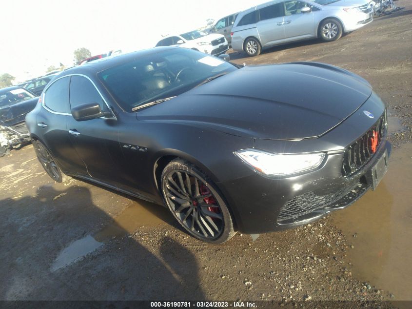 2014 MASERATI GHIBLI S Q4 - ZAM57RTA0E1095313