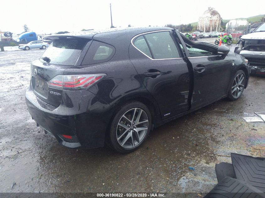 2015 LEXUS CT 200H HYBRID - JTHKD5BH5F2217374