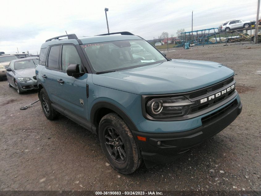 2021 FORD BRONCO SPORT BIG BEND - 3FMCR9B69MRA81400