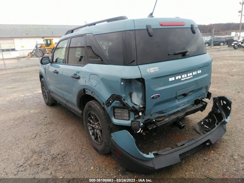 2021 FORD BRONCO SPORT BIG BEND - 3FMCR9B69MRA81400