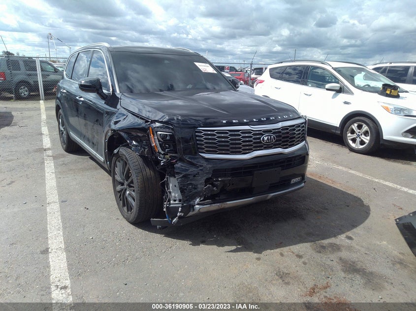 VIN 5XYP54HC6LG060501 2020 KIA TELLURIDE SX