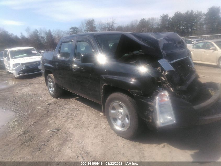 2013 HONDA RIDGELINE RT - 5FPYK1F21DB0166