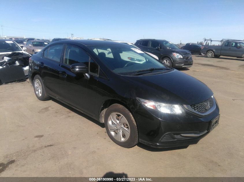 2015 HONDA CIVIC SEDAN LX - 19XFB2F56FE074168