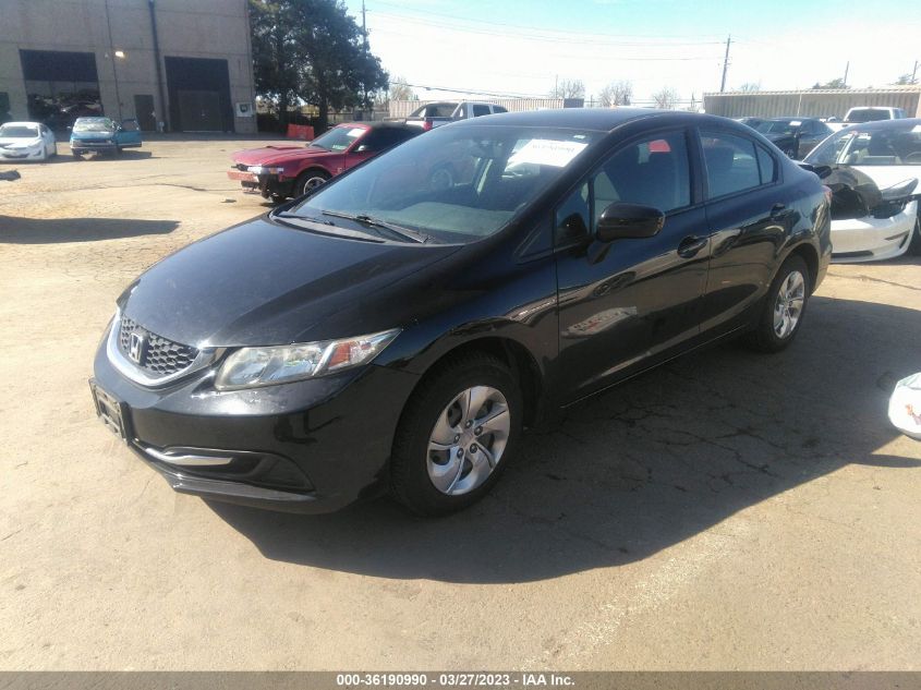 2015 HONDA CIVIC SEDAN LX - 19XFB2F56FE074168