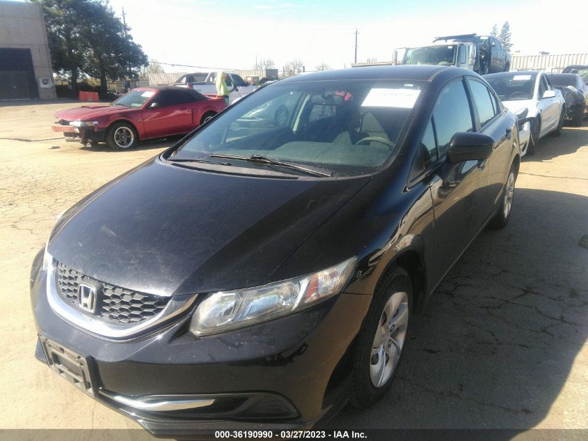 2015 HONDA CIVIC SEDAN LX - 19XFB2F56FE074168