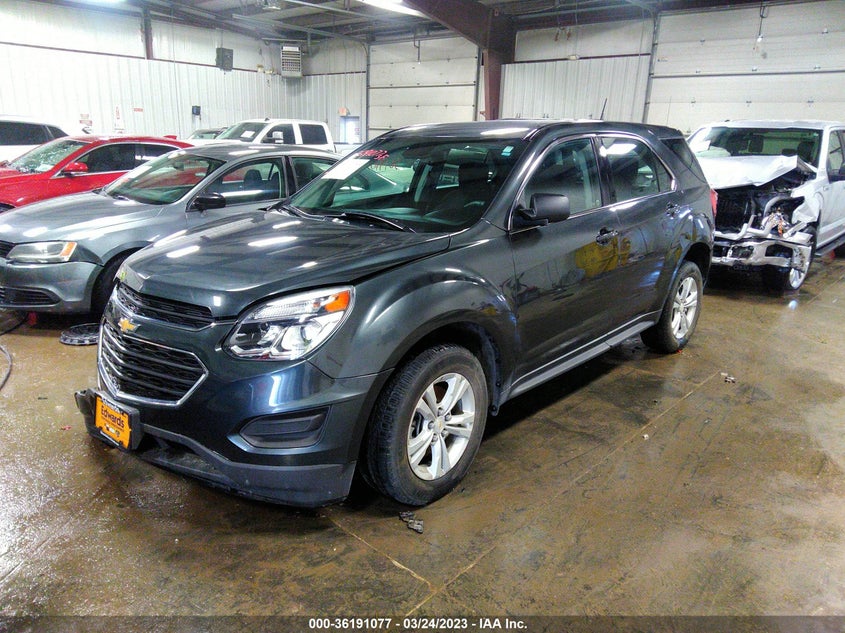 VIN 2GNALBEKXH1609640 2017 CHEVROLET EQUINOX LS