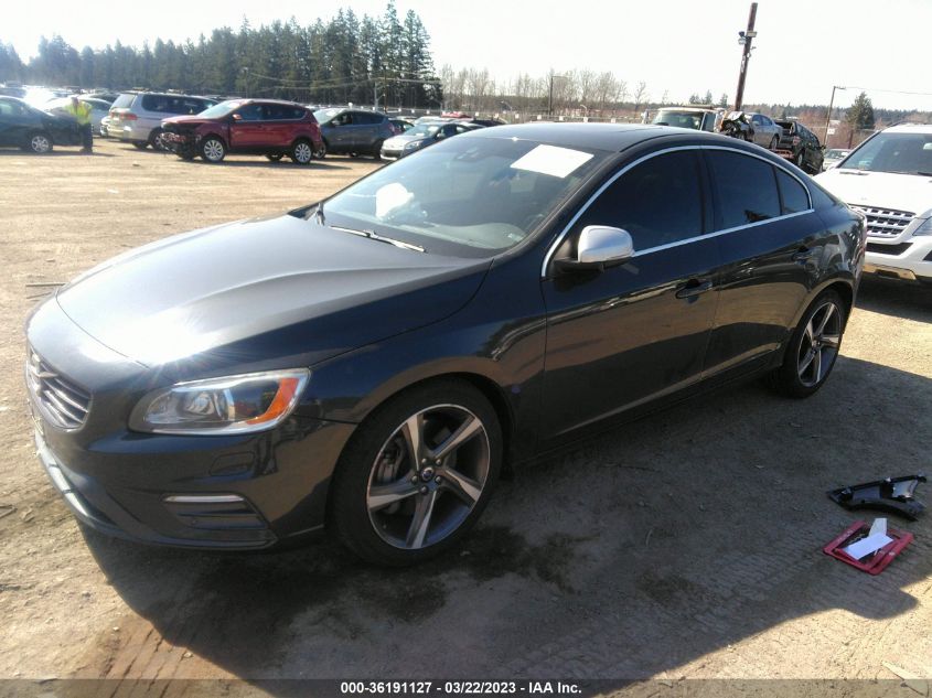 2015 VOLVO S60 T6 R-DESIGN PLATINUM - YV1902TS9F1342222