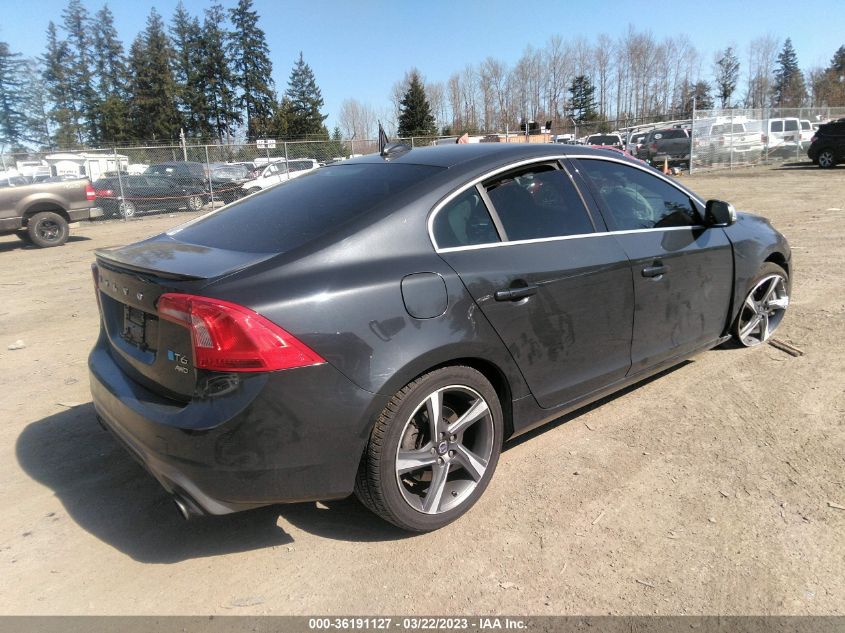 2015 VOLVO S60 T6 R-DESIGN PLATINUM - YV1902TS9F1342222