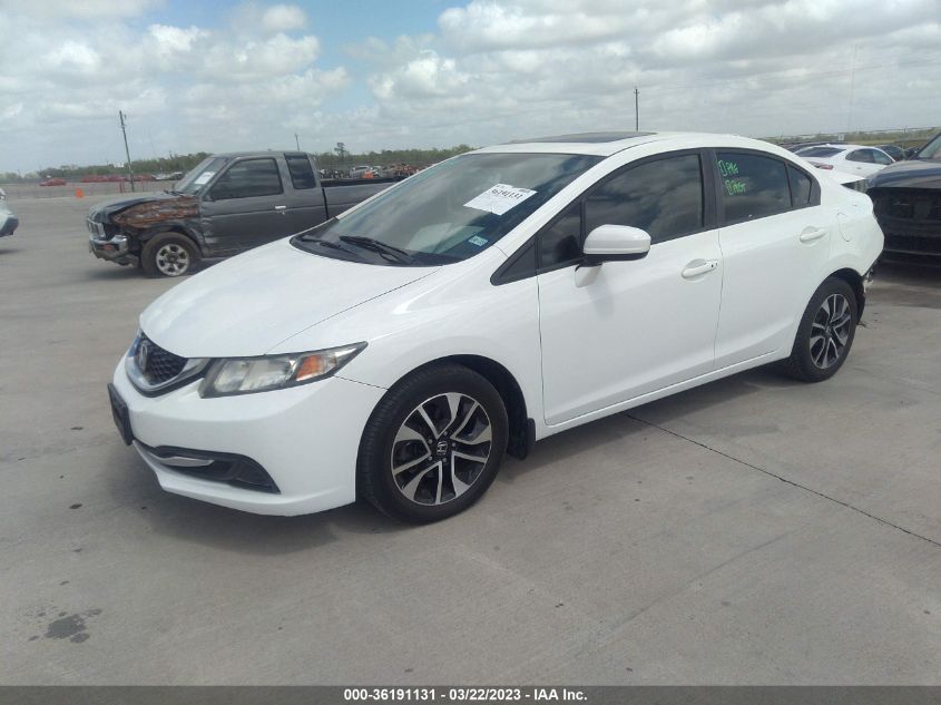 2014 HONDA CIVIC SEDAN EX - 2HGFB2F86EH526845
