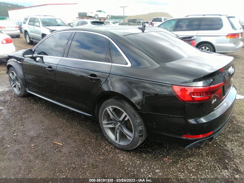 2017 AUDI A4 PREMIUM PLUS - WAUENAF48HN006194