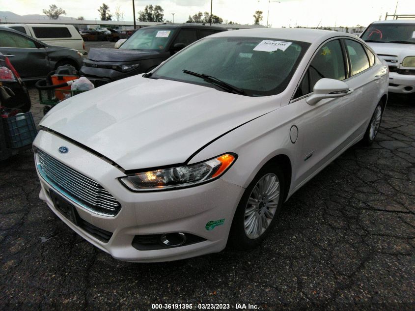 2016 FORD FUSION ENERGI SE LUXURY - 3FA6P0PU6GR397339