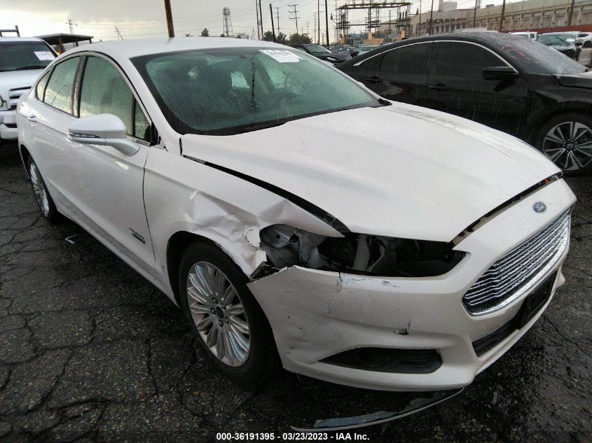 2016 FORD FUSION ENERGI SE LUXURY - 3FA6P0PU6GR397339