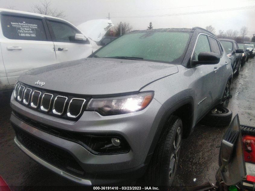 2022 JEEP COMPASS LIMITED - 3C4NJDCBXNT227892