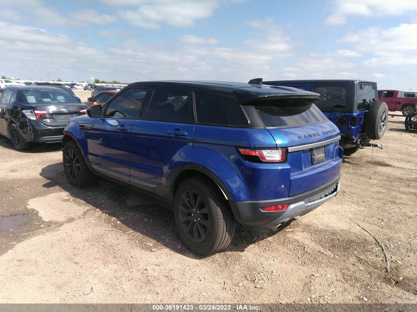 VIN SALVP2RX3KH333206 2019 LAND ROVER RANGE ROVER EVOQUE SE