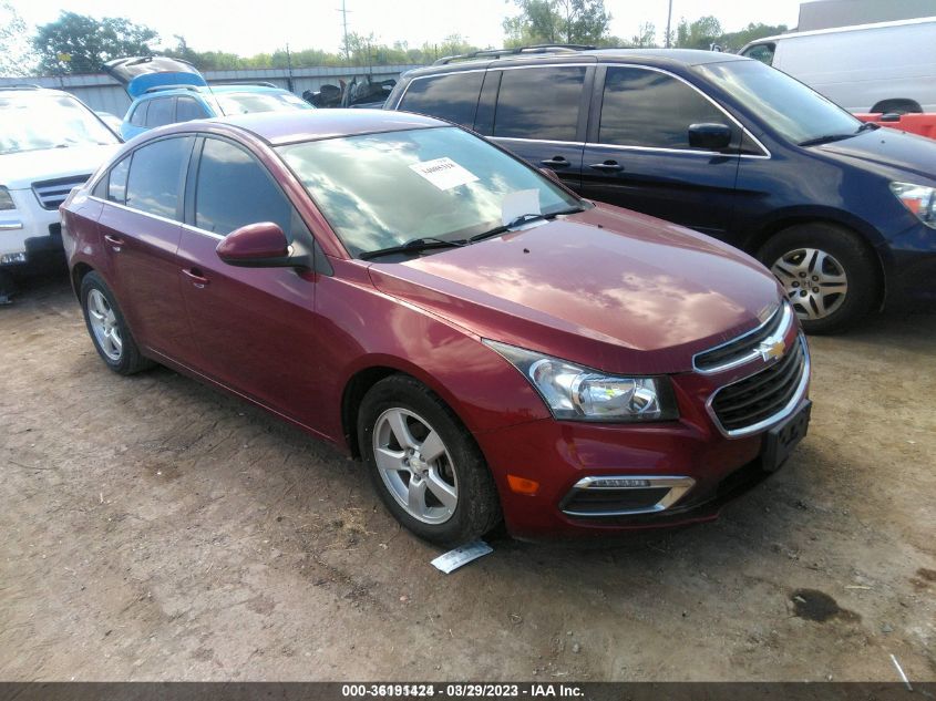 2015 CHEVROLET CRUZE LT - 1G1PC5SB2F7206396