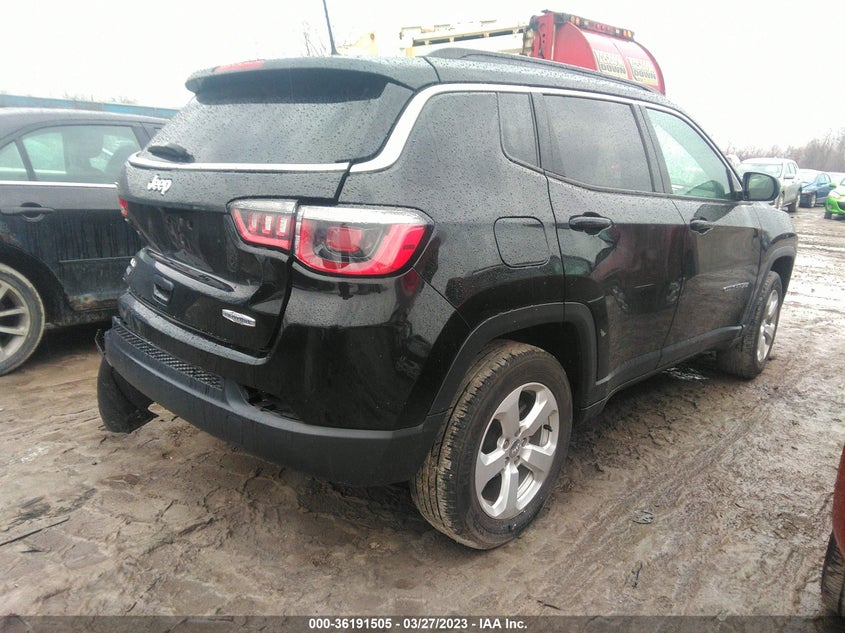 VIN 3C4NJDBB1KT628163 2019 JEEP COMPASS LATITUDE