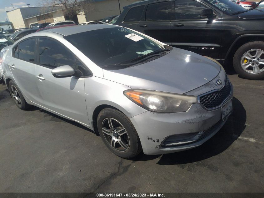 2015 KIA FORTE LX - KNAFK4A68F5285781