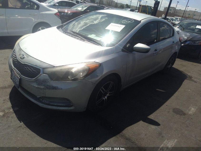 2015 KIA FORTE LX - KNAFK4A68F5285781