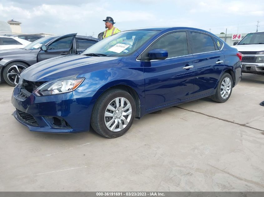 2019 NISSAN SENTRA S - 3N1AB7AP6KY389337