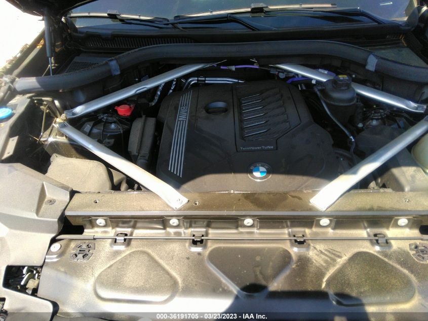 2021 BMW X6 XDRIVE40I - 5UXCY6C07M9G59586