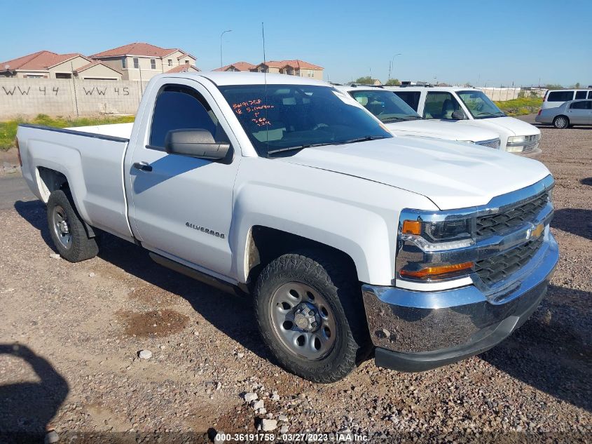 1GCNCNEH7JZ378693 CHEVROLET SILVERADO 1500 WORK TRUCK 2018