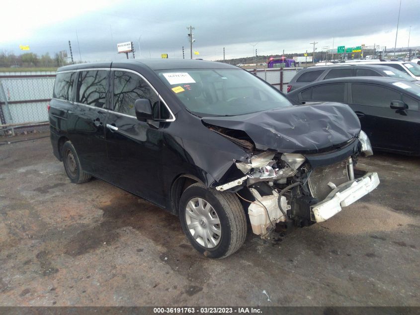 2014 NISSAN QUEST S - JN8AE2KP9E9100780