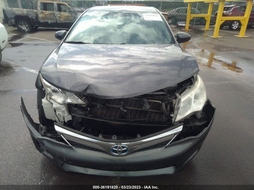 2014 TOYOTA CAMRY HYBRID LE/XLE/SE LIMITED EDITION - 4T1BD1FK5EU123753