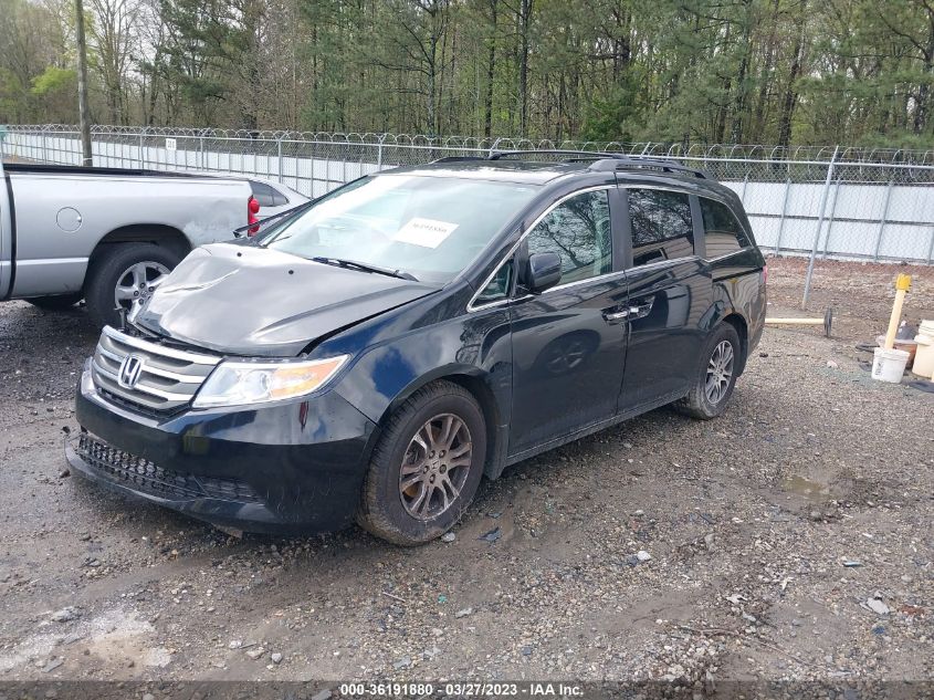 VIN 5FNRL5H60DB063692 2013 HONDA ODYSSEY no.2