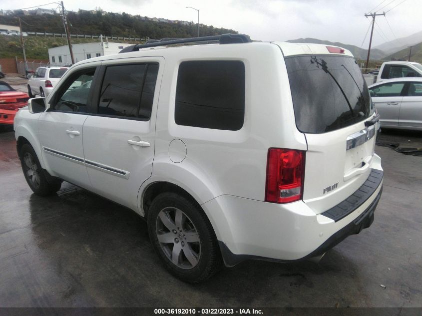 2013 HONDA PILOT TOURING - 5FNYF3H98DB035169