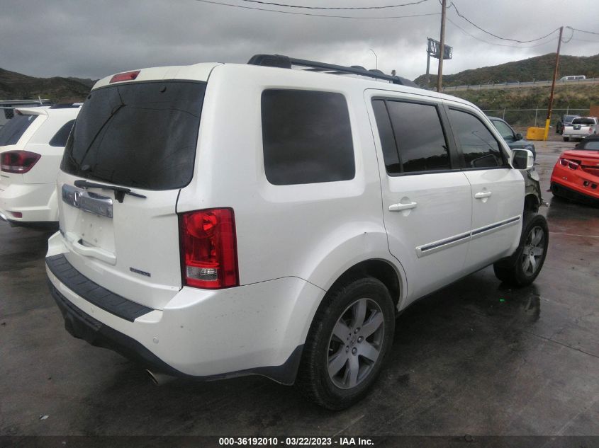 2013 HONDA PILOT TOURING - 5FNYF3H98DB035169