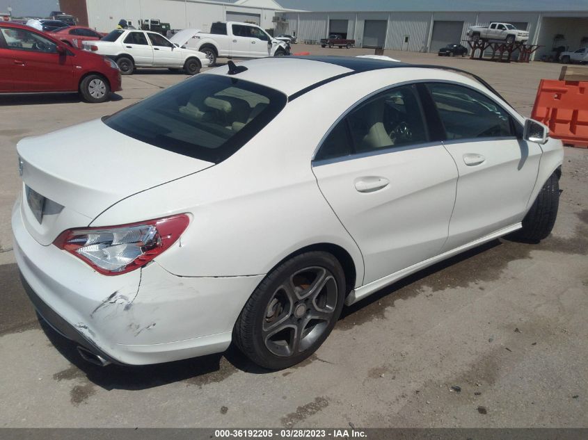 2014 MERCEDES-BENZ CLA-CLASS CLA 250 - WDDSJ4EB6EN131277