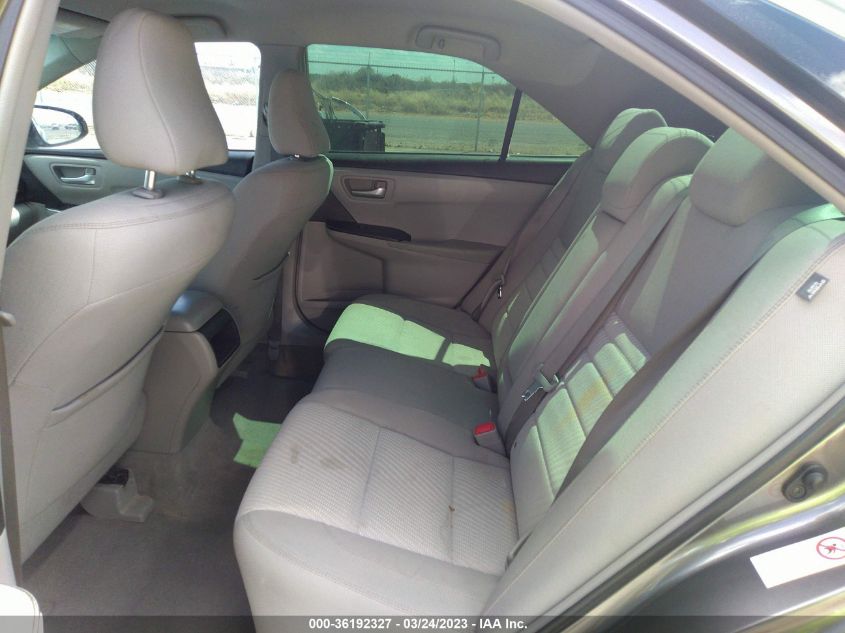 2017 TOYOTA CAMRY XLE/SE/LE/XSE - 4T1BF1FK8HU449285