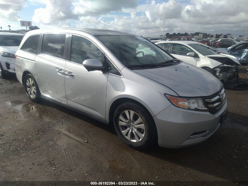 2015 HONDA ODYSSEY EX-L - 5FNRL5H62FB108974