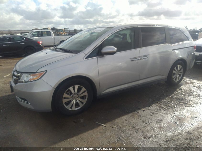 2015 HONDA ODYSSEY EX-L - 5FNRL5H62FB108974