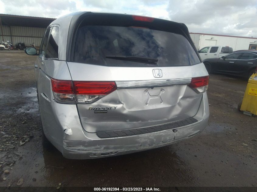 2015 HONDA ODYSSEY EX-L - 5FNRL5H62FB108974