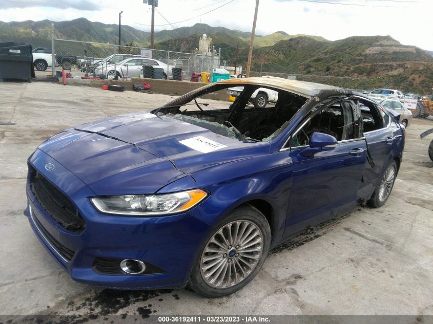 2016 FORD FUSION TITANIUM - 3FA6P0K96GR158022