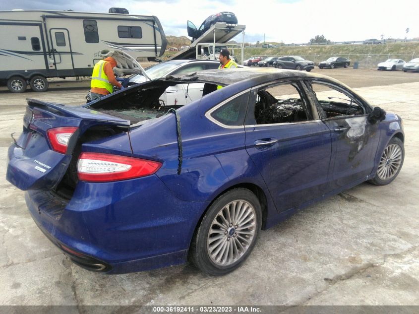 2016 FORD FUSION TITANIUM - 3FA6P0K96GR158022